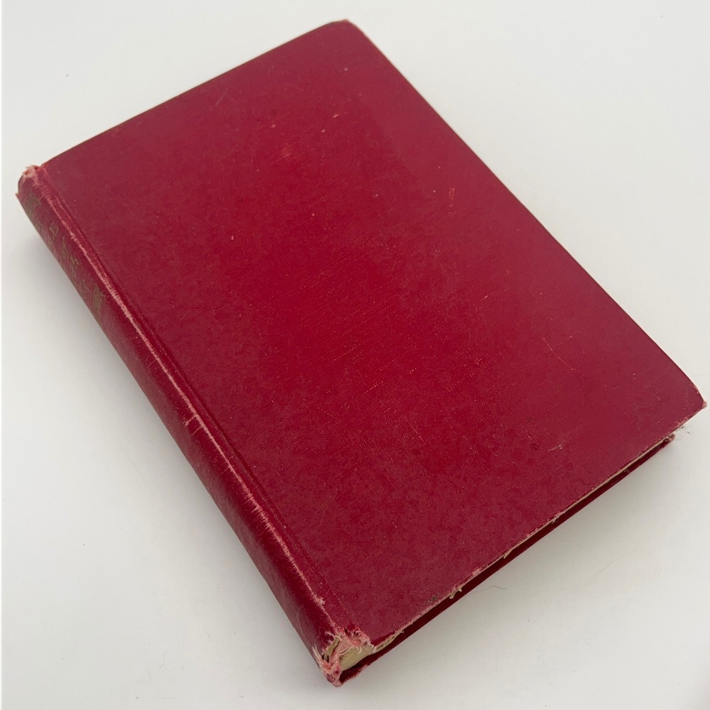 Portrait of a Man with Red Hair Hugh Walpole Vintage Red‎ Hardcover Book Fiction
